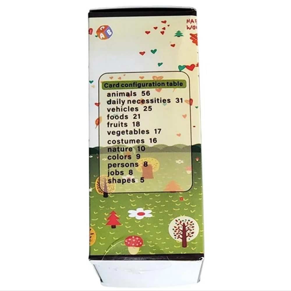 Spanish & English Talking Flash Cards for toddlers with sound, Educational Toy